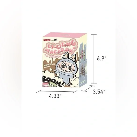 Full Case of 6 Pop Mart Exciting Macaron Vinyl Face Blind Box